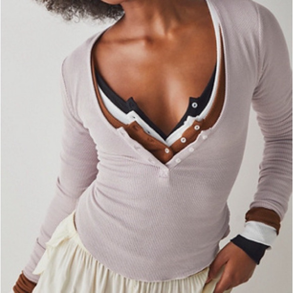 Free People keep it basic layering top
